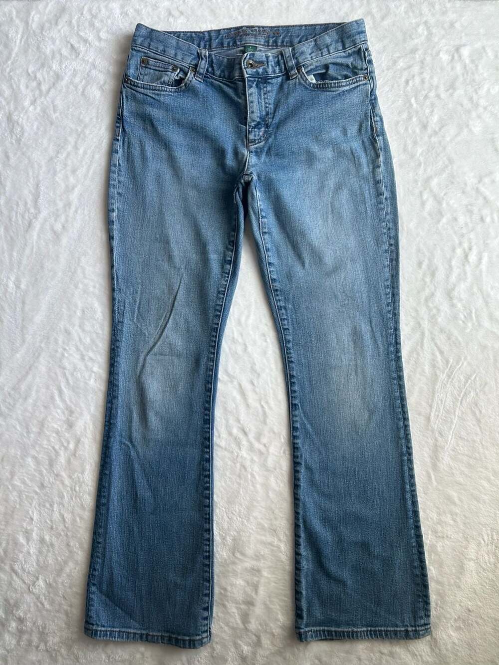 Lauren Jeans Co. Premium Women's Blue Denim Bootcut Jeans